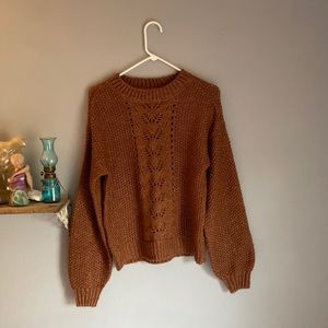 Cinnamon Colored Sweater